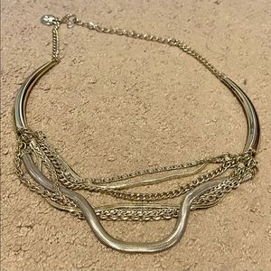 White House Black Market Gold Chain Necklace